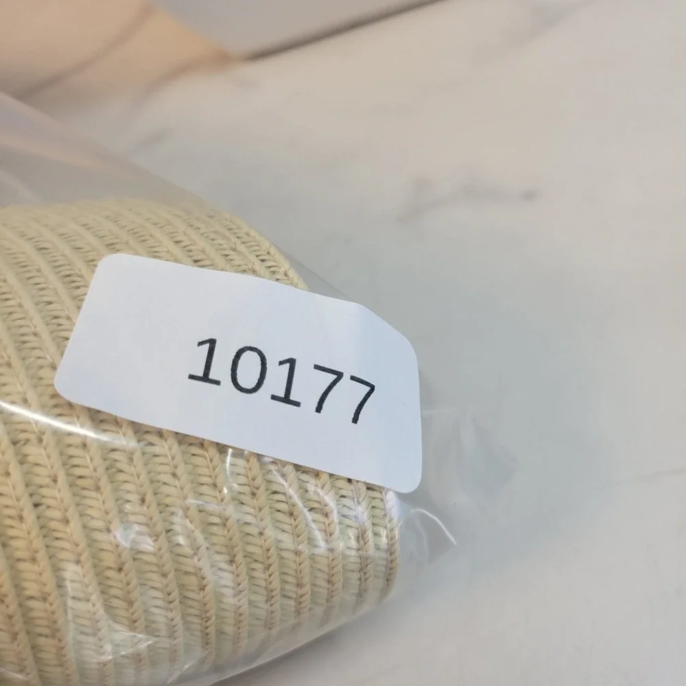 J. Crew Womens Packable Panama Straw Hat Size S/M Blond W/ Black Band Summer